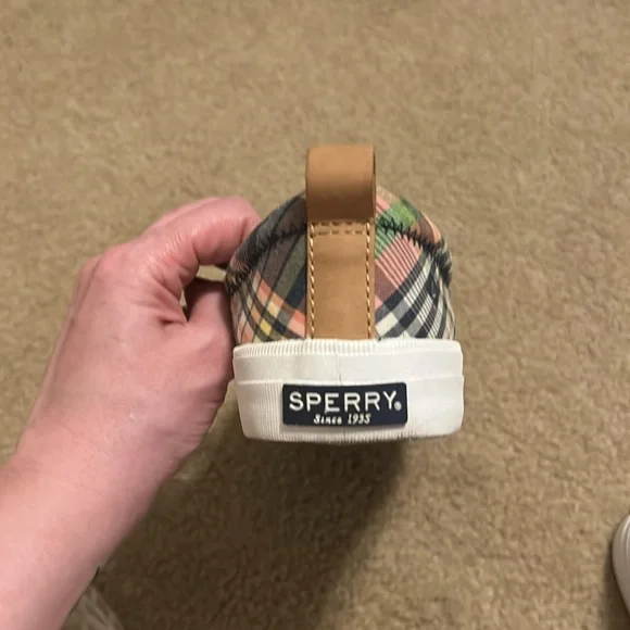 Sperry Plaid Top Slider 8 - Picture 8 of 13